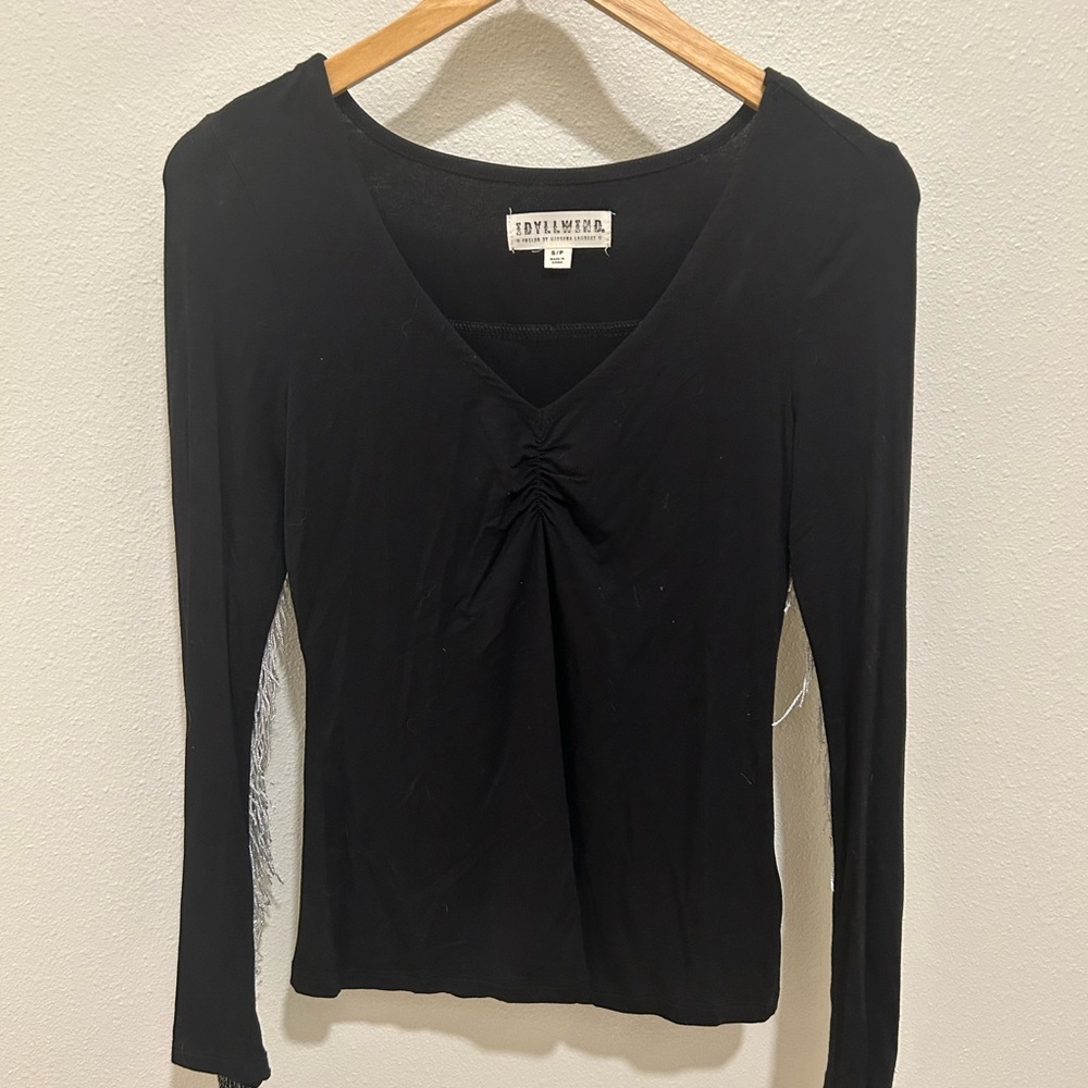 Idyllwind Black Long Sleeve Top